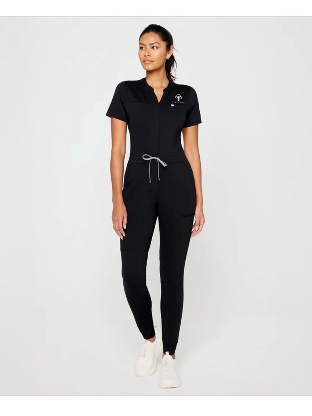 Circadia x Fabletics Women's StretchTech Empower Scrub Jumpsuit